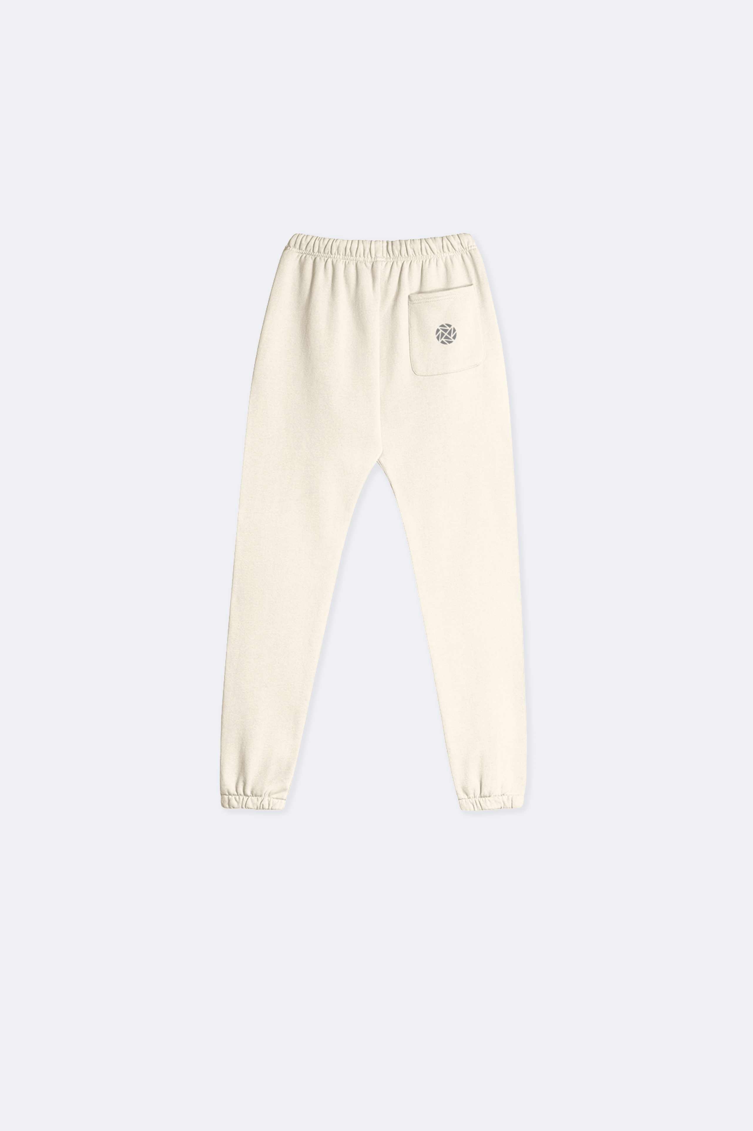 Beige-sweatpants-double-logo-back