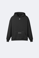 Oversized Hoodie Double Logos (Friar Gray)