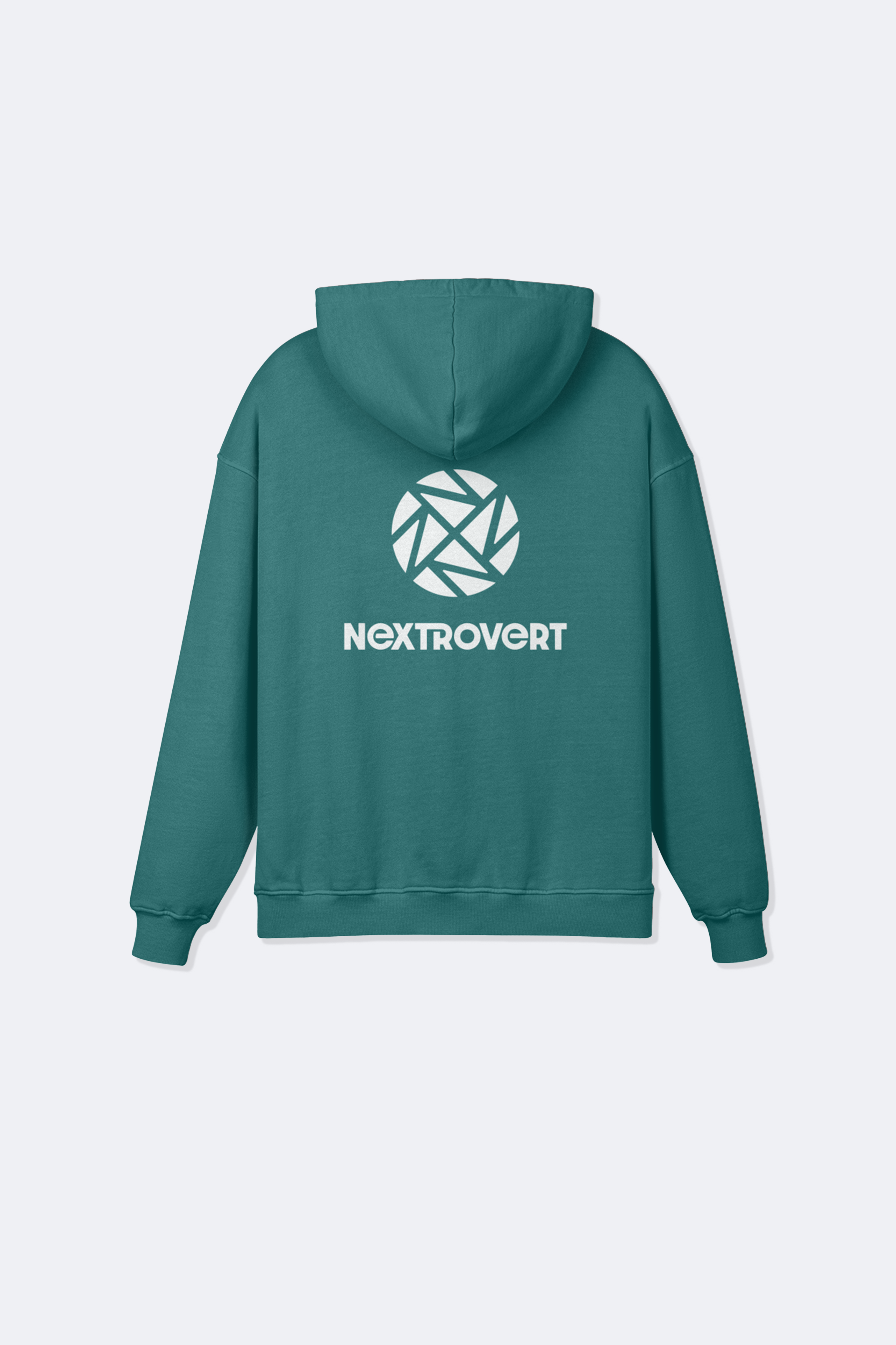 Oversized Hoodie Double Logos (color)