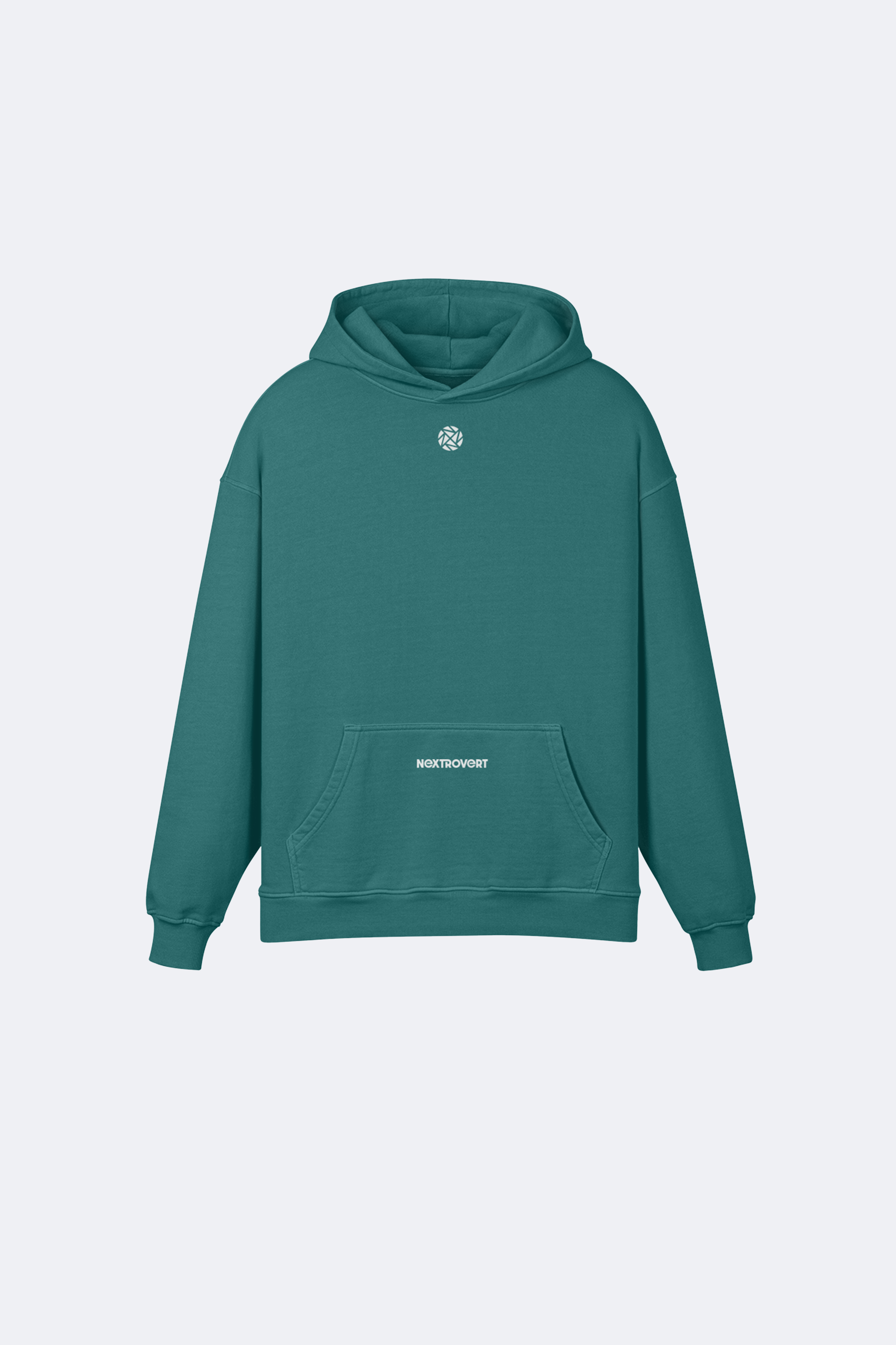 Oversized Hoodie Double Logos (color)