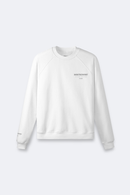 Represent Logo Oversized Sweatshirt (white)