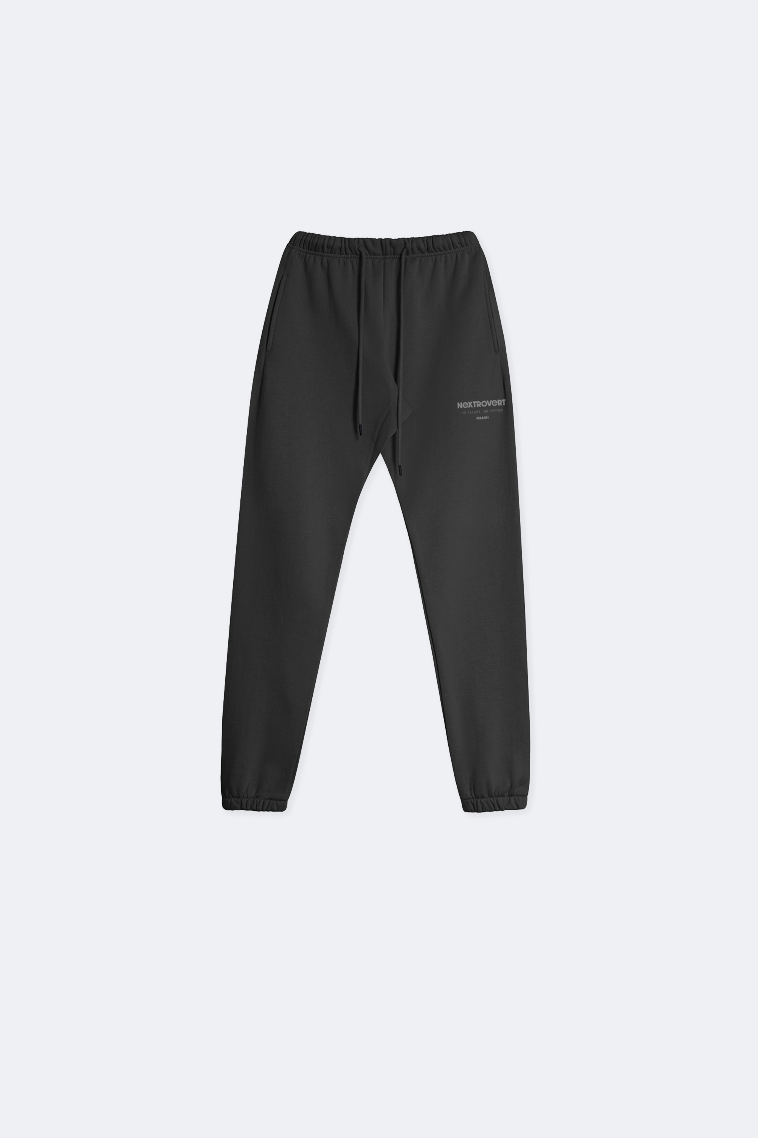 Represent Logo Sweatpants (Black)